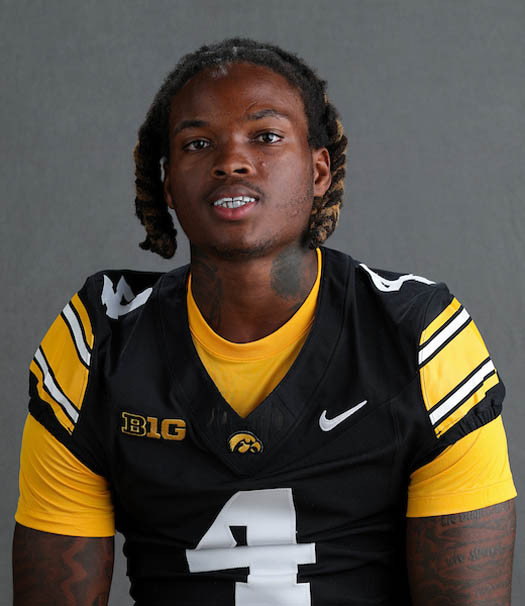 Jaziun Patterson - Football 2025-26 - Iowa Hawkeyes Athletics ...