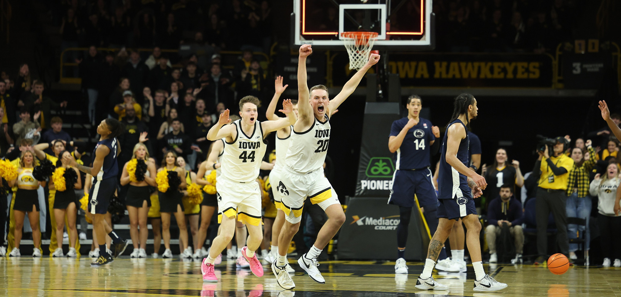 Beat State Hawkeyes Hawkeyes Down Penn State, 76-75 - Iowa Hawkeyes Athletics - Official ...