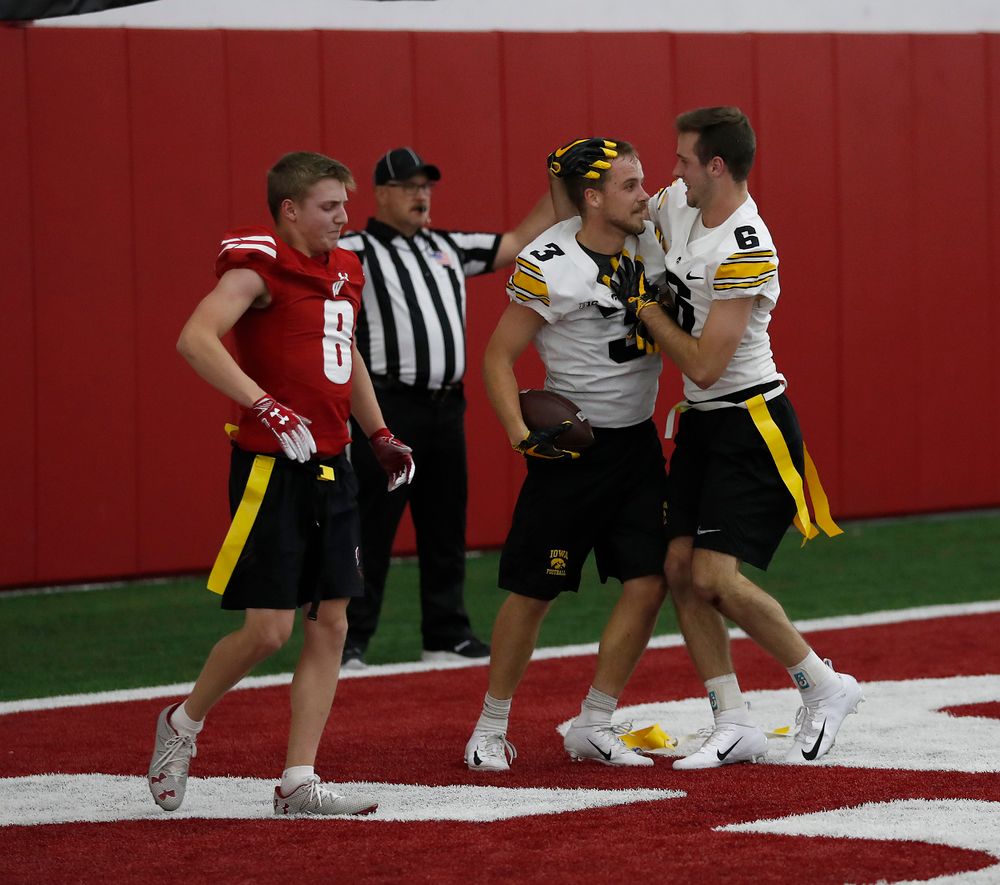 The Hawkeye football managers capture the rusty toolbox for the first time since 2008 with a 20-19 double The Hawkeye Football Managers captured the rusty toolbox for the first time since 2008 with a 20-19 double overtime win against the Wisconsin football managers on Nov. 8 in Madison, Wisconsin. 