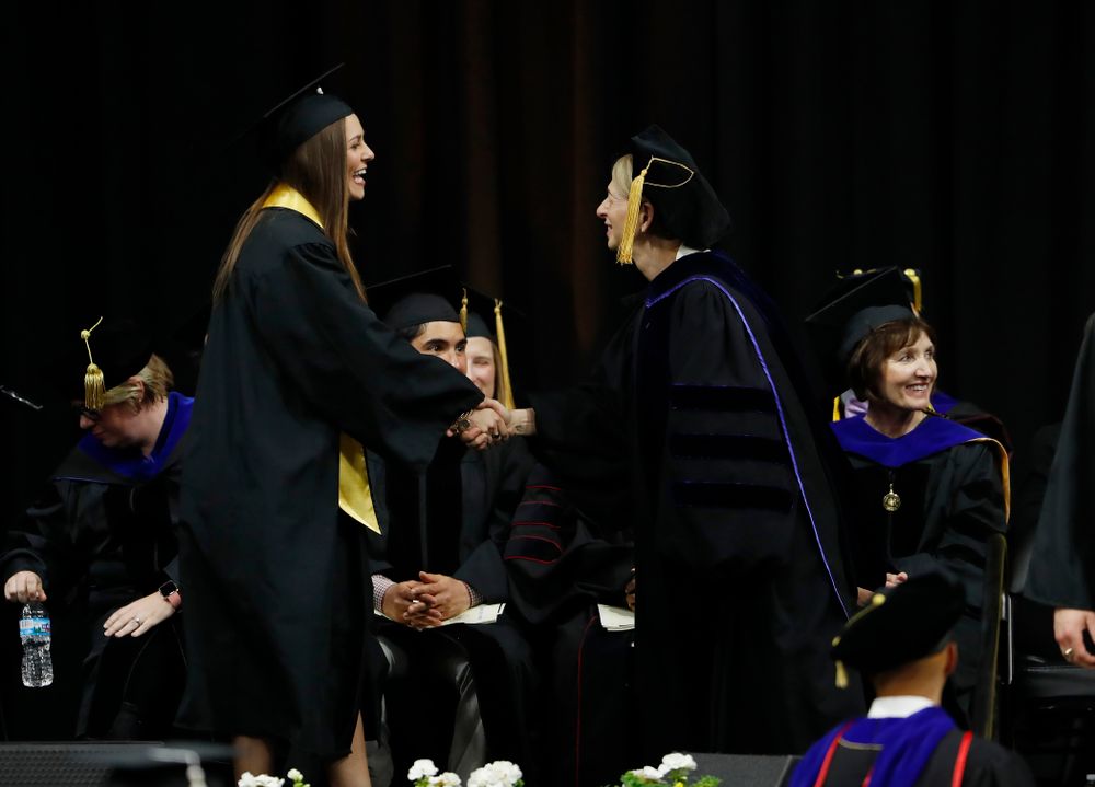 The 2018 College of Liberal Arts and Sciences Spring Commencement Saturday, May 12, 2018 at Carver-Hawkeye Arena. (Brian Ray/hawkeyesports.com)