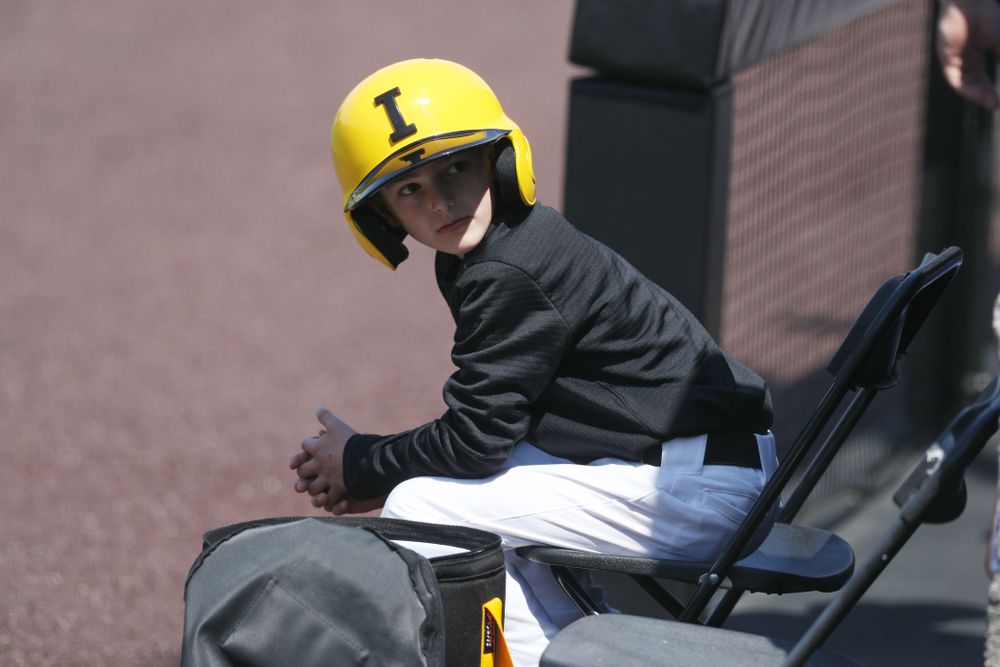 Batboy Gavin Gorzelanny  during game two against UC Irvine Saturday, May 4, 2019 at Duane Banks Field. (Brian Ray/hawkeyesports.com)