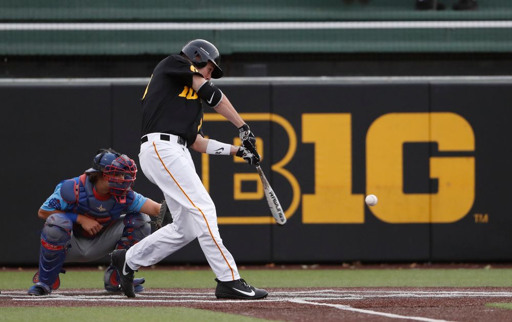 Grant Judkins against the Ontario Blue Jays Friday, September 21, 2018 at Duane Banks Field. (Brian Ray/hawkeyesports.com)
