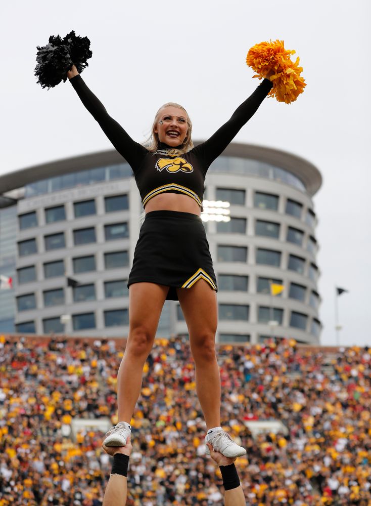 The Iowa Spirit Squad before the Iowa Hawkeyes game against against the Iowa State Cyclones Saturday, September 8, 2018 at Kinnick Stadium. (Brian Ray/hawkeyesports.com)