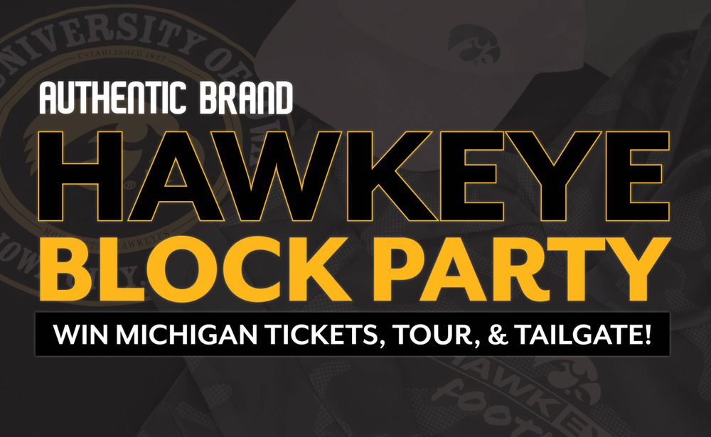 Authentic Brand Hawkeye Block Party contest