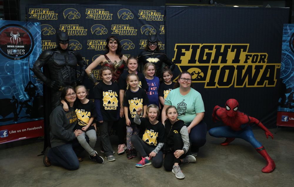 Princess and Heroes night against Illinois Saturday, February 16, 2019 at Carver-Hawkeye Arena. (Brian Ray/hawkeyesports.com)