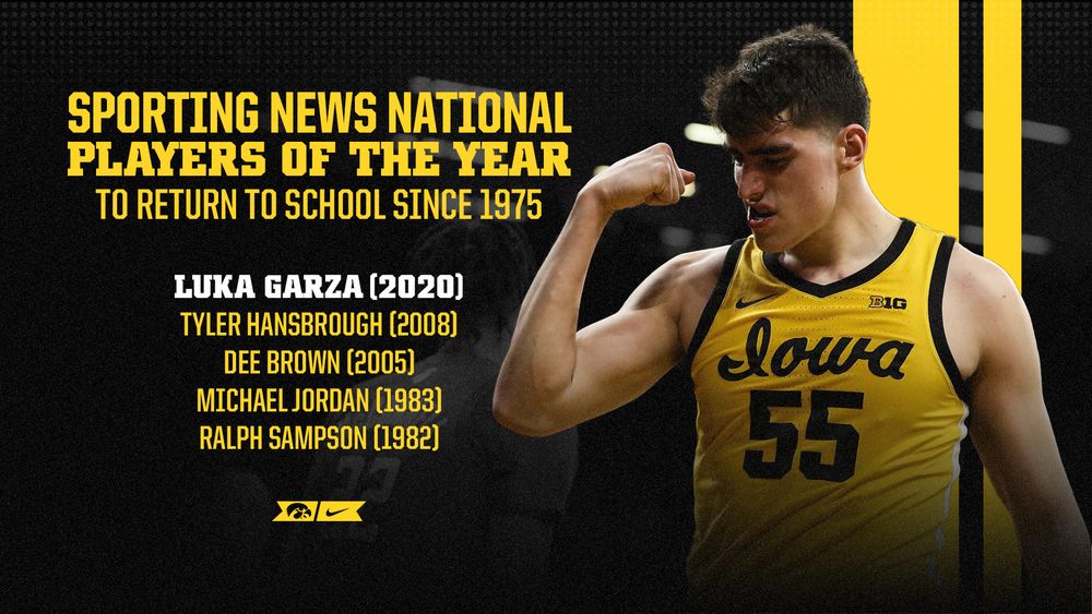 National Chatter on Luka Garza's Decision – University of Iowa