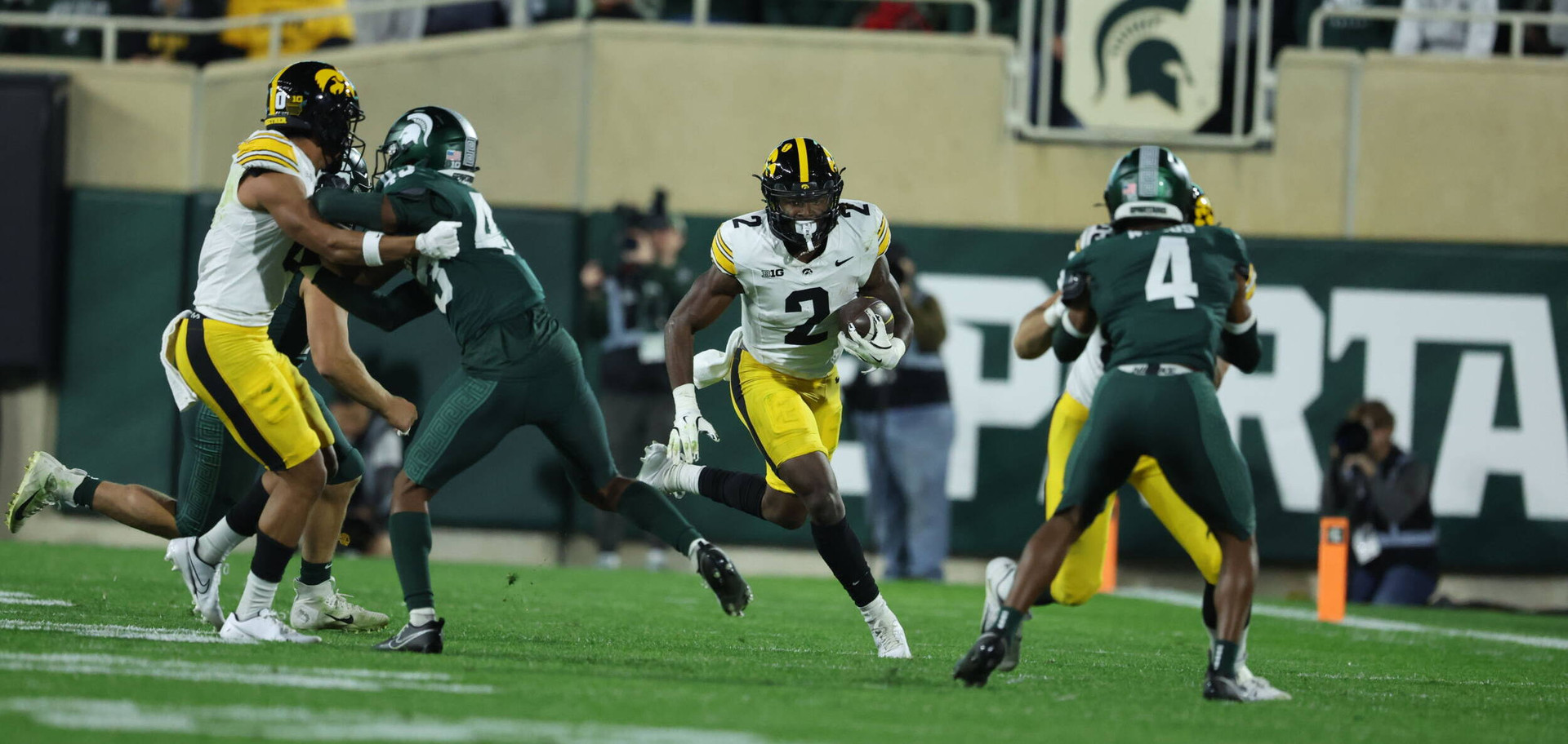 Hawkeyes Fall to Spartans, 3220 University of Iowa Athletics